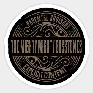 The Mighty Mighty Bosstones Vintage Ornament Sticker